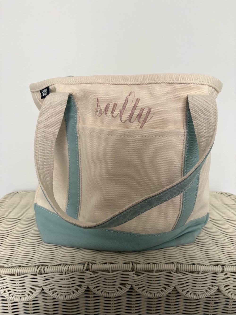 Lands end medium tote